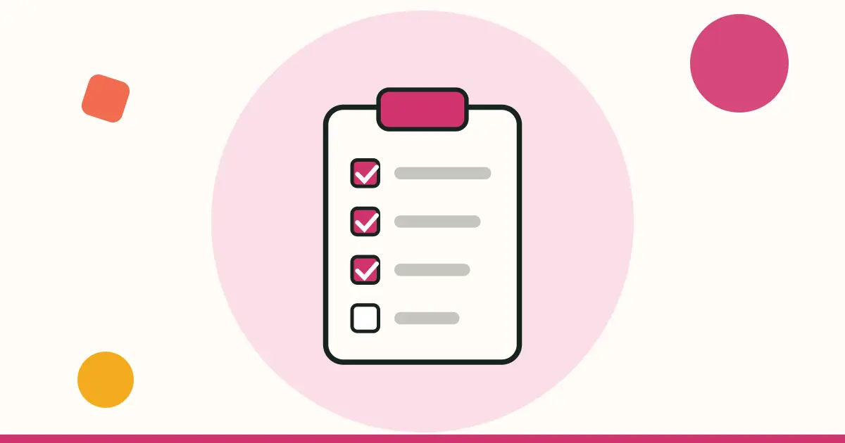 Ilustración: lista de verificación
