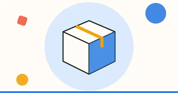 Ilustración: caja de envase