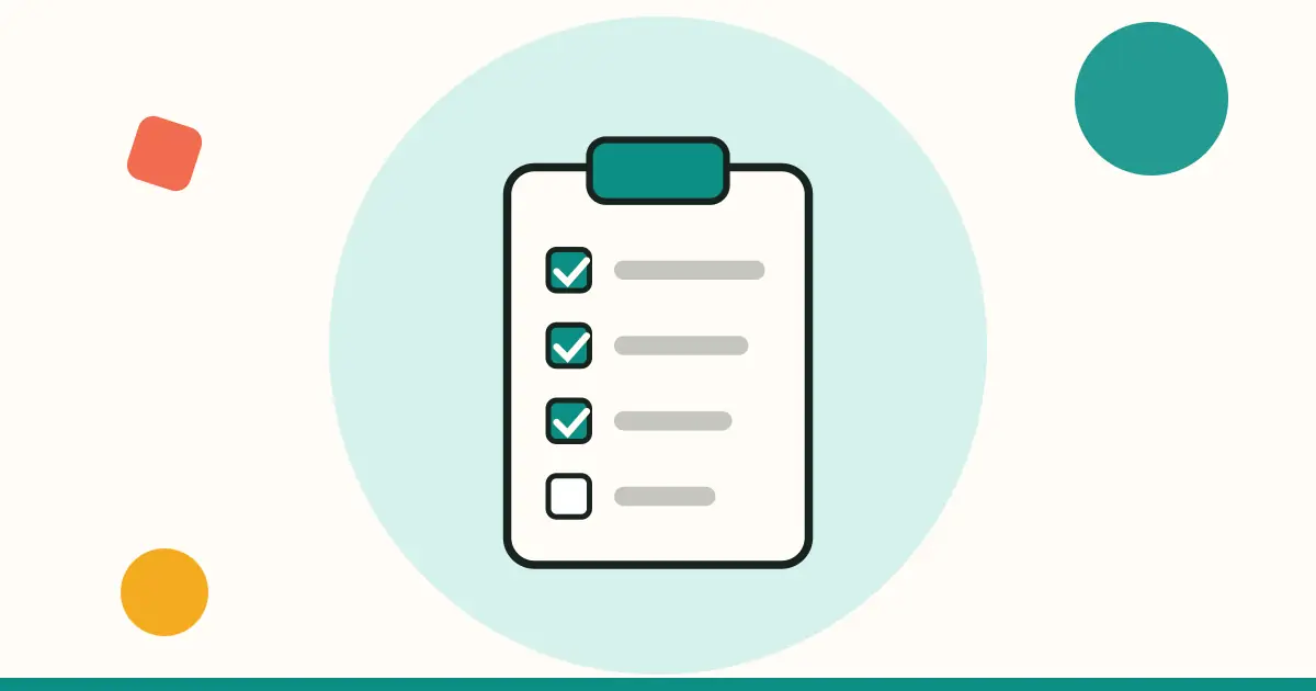 Ilustración: lista de requisitos