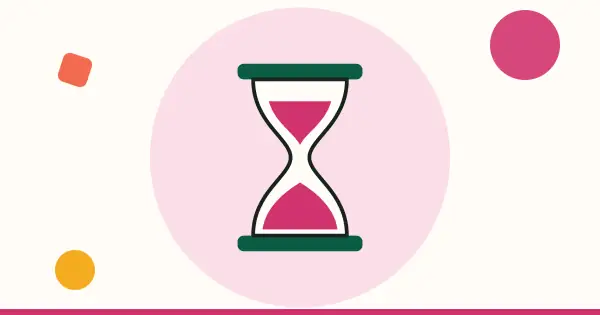 Ilustración: reloj de arena